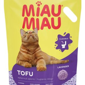 Asternut igienic Miau Miau Tofu Lavanda 6l
