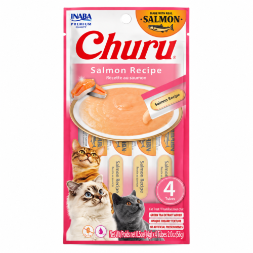 Churu Recompensa cu Somon 4buc x 14g