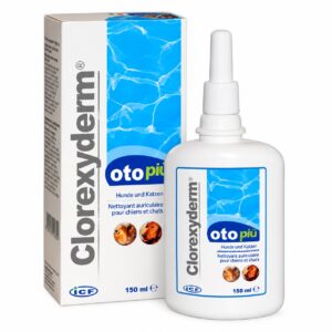 Clorexyderm Oto PIU solutie curatare auriculara caini si pisici 150ml