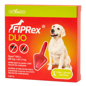 Fiprex Duo Caine L 20-40kg spot-on 1 pipeta
