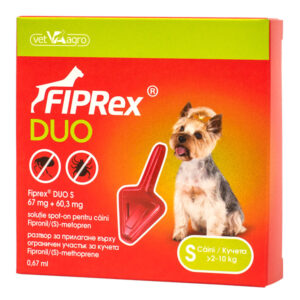 Fiprex Duo Caine S 2-10kg spot-on 1 pipeta