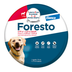 Foresto Zgarda antiparazitara >8kg (70cm)