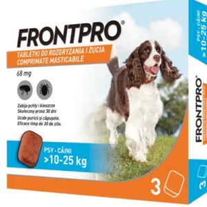 Frontpro caine 10-25kg 3 comprimate masticabile