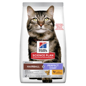 Hill's Feline Adult Hairball & Perfect Coat 1.5 kg