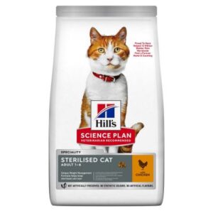 Hill's Feline Adult Sterilised Pui 1.5kg