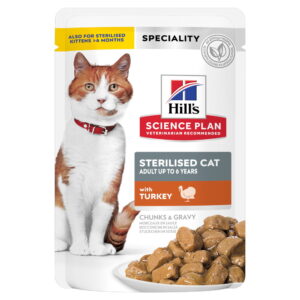 Hill's Feline Adult Sterilised curcan 85g
