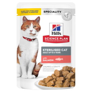 Hill's Feline Adult Sterilised somon 85g