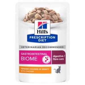 Hill's Feline Gastrointestinal Biome cu Pui 6 plicuri x 85g