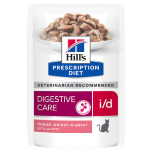 Hill's Feline I/D Digestive Care Somon 6 plicuri x 85g