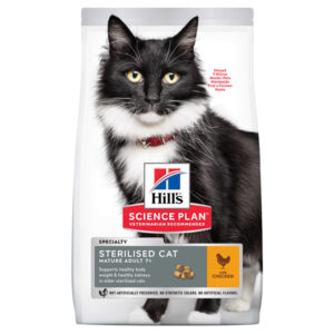 Hill's Feline Sterilised Mature Pui 1.5kg