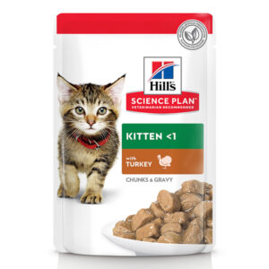 Hill's Kitten cu curcan plic 85g