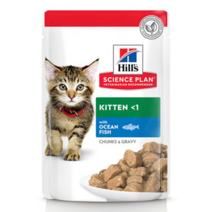 Hill's Kitten cu peste oceanic plic 85g