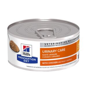 Hill’s Feline C/D Urinary Care cu Pui 6 conserve x 156g