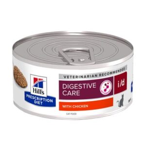 Hill’s Feline I/D Digestive Care cu pui 6 conserve x 156g