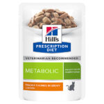 Hill's PD Feline Metabolic cu pui 6 plicuri x 85g