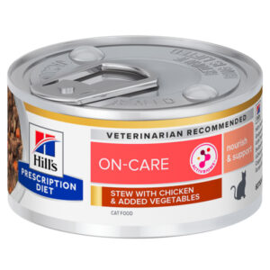 Hill's PD Feline On-Care Pui Legume Stew 6 conserve x 82g