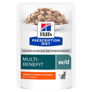 Hill's Feline W/D Multi-Benefit 6 plicuri x 85g