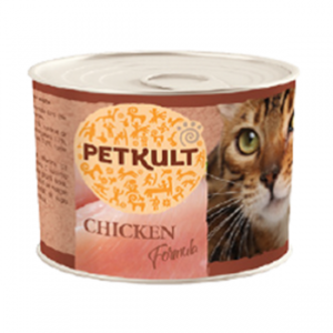 Petkult Pisica Pui conserva 185g
