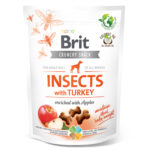 Recompense Brit cu Insecte Curcan si Mere 200g