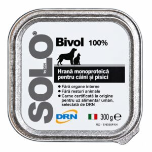 Solo dieta monoproteica cu Bivol conserva 300g