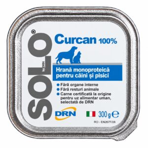 Solo dieta monoproteica cu Curcan conserva 300g