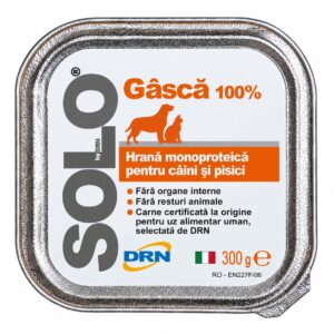 Solo dieta monoproteica cu Gasca conserva 300g