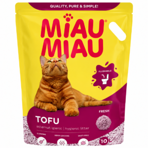 Asternut igienic Miau Miau Tofu Fresh 10L