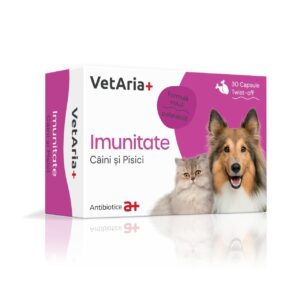 VetAria Imunitate Caini si Pisici 30 capsule twist-off